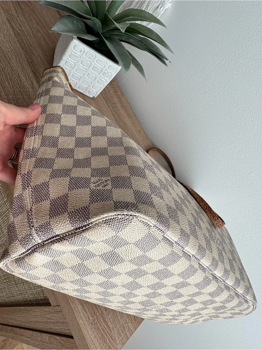 ✅AUTH✅LOUIS VUITTON NEVERFULL MM AZUR
